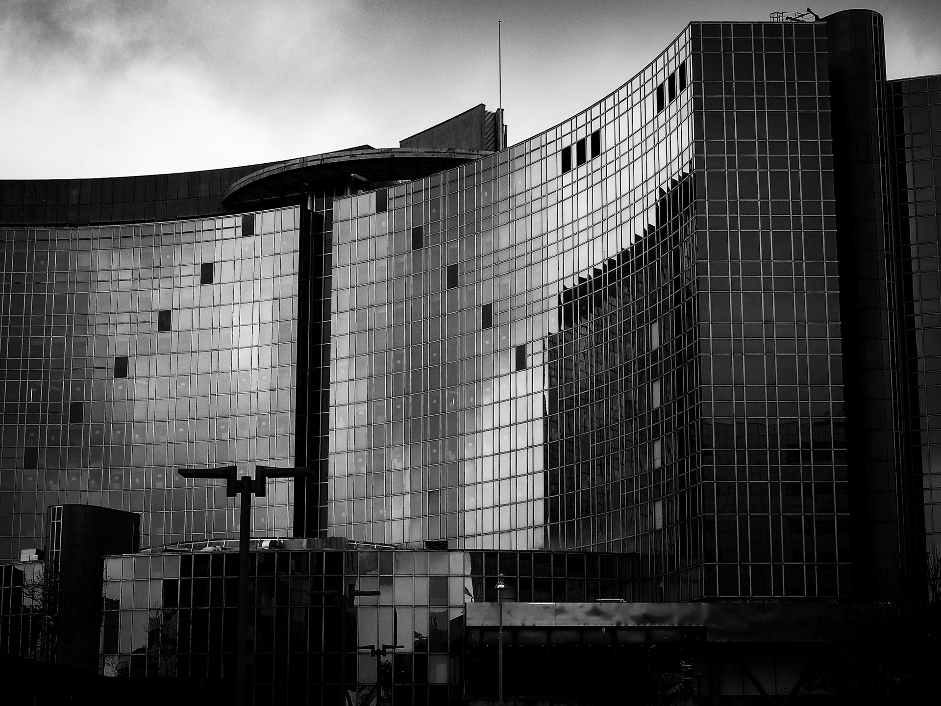 Glass & Steel & Shades of Gray