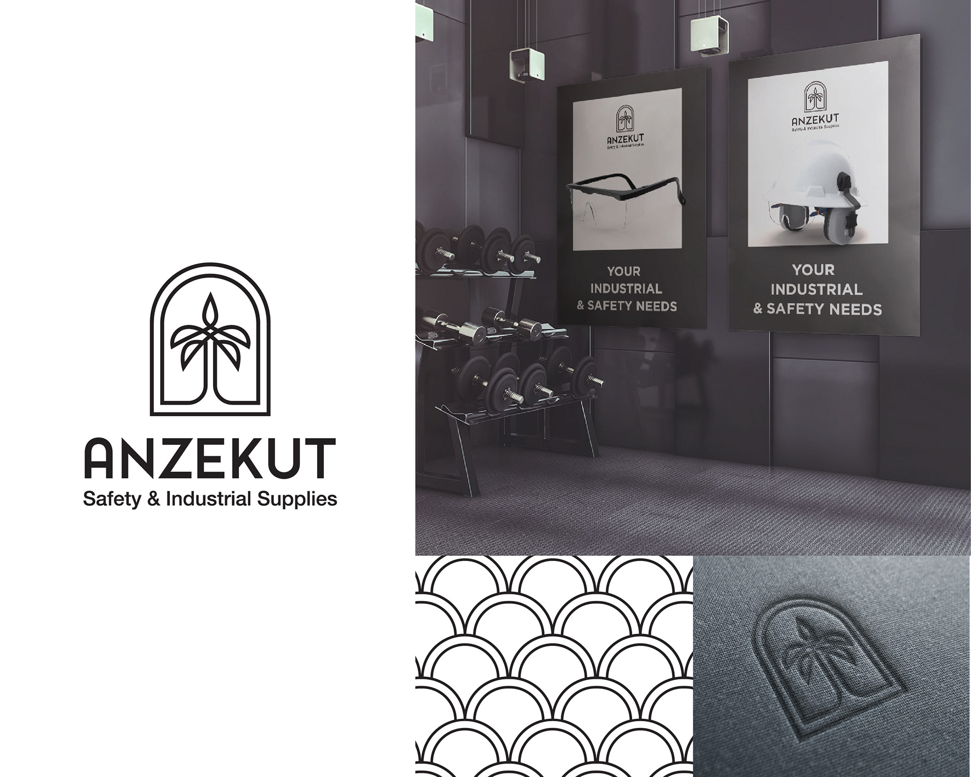 Anzekut: Created for an indivdual wanting their branding to be striking, bold, and refined.