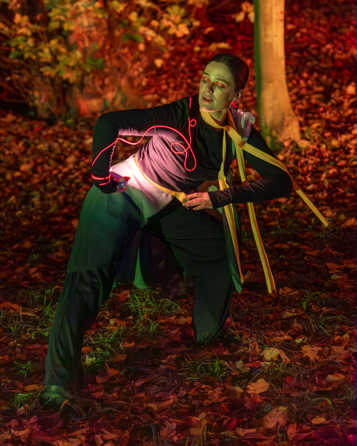 eesDance dancers at Nightfall, Stewart Park