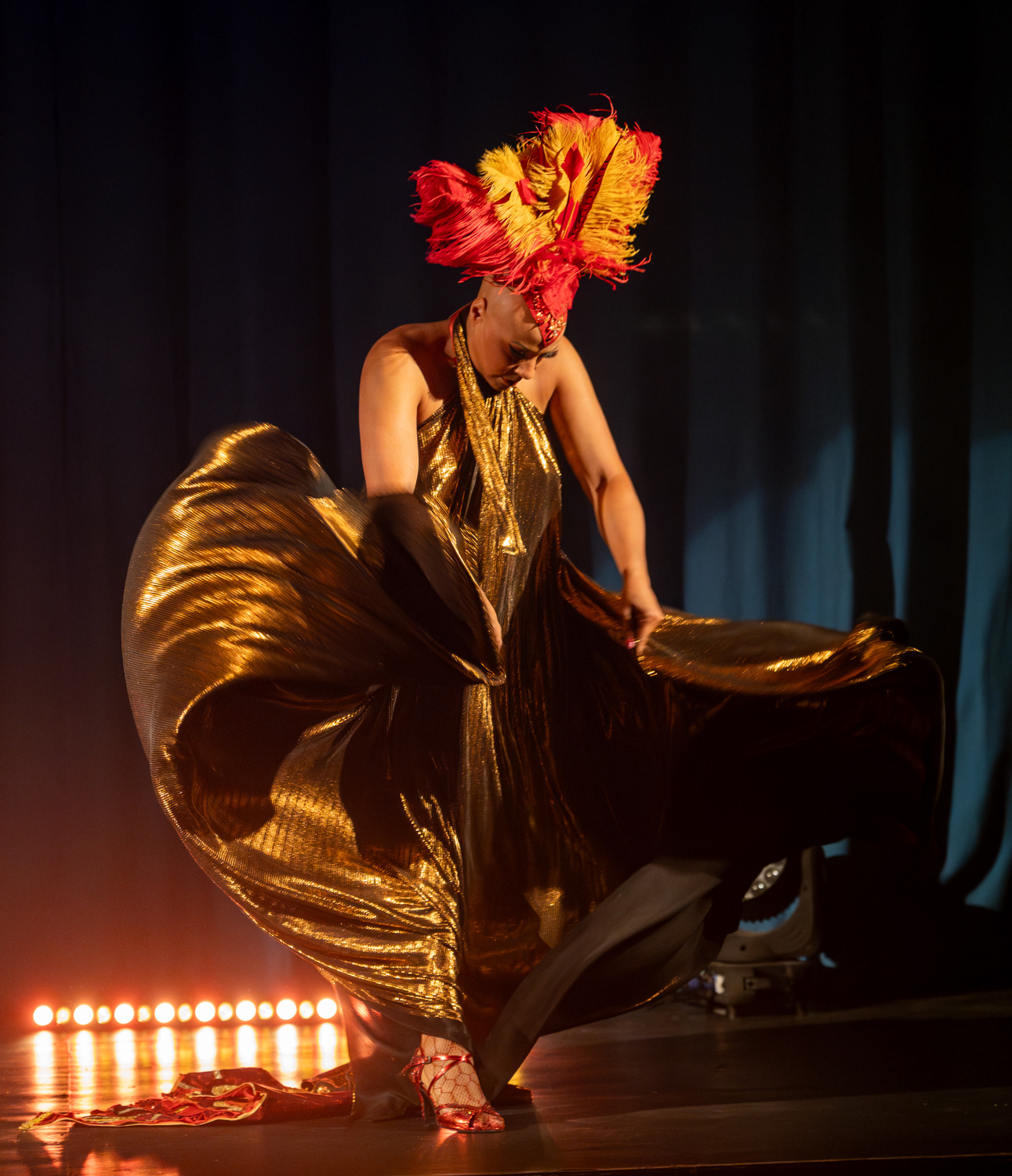 Ebony Silk, Burlesque, Saltburn