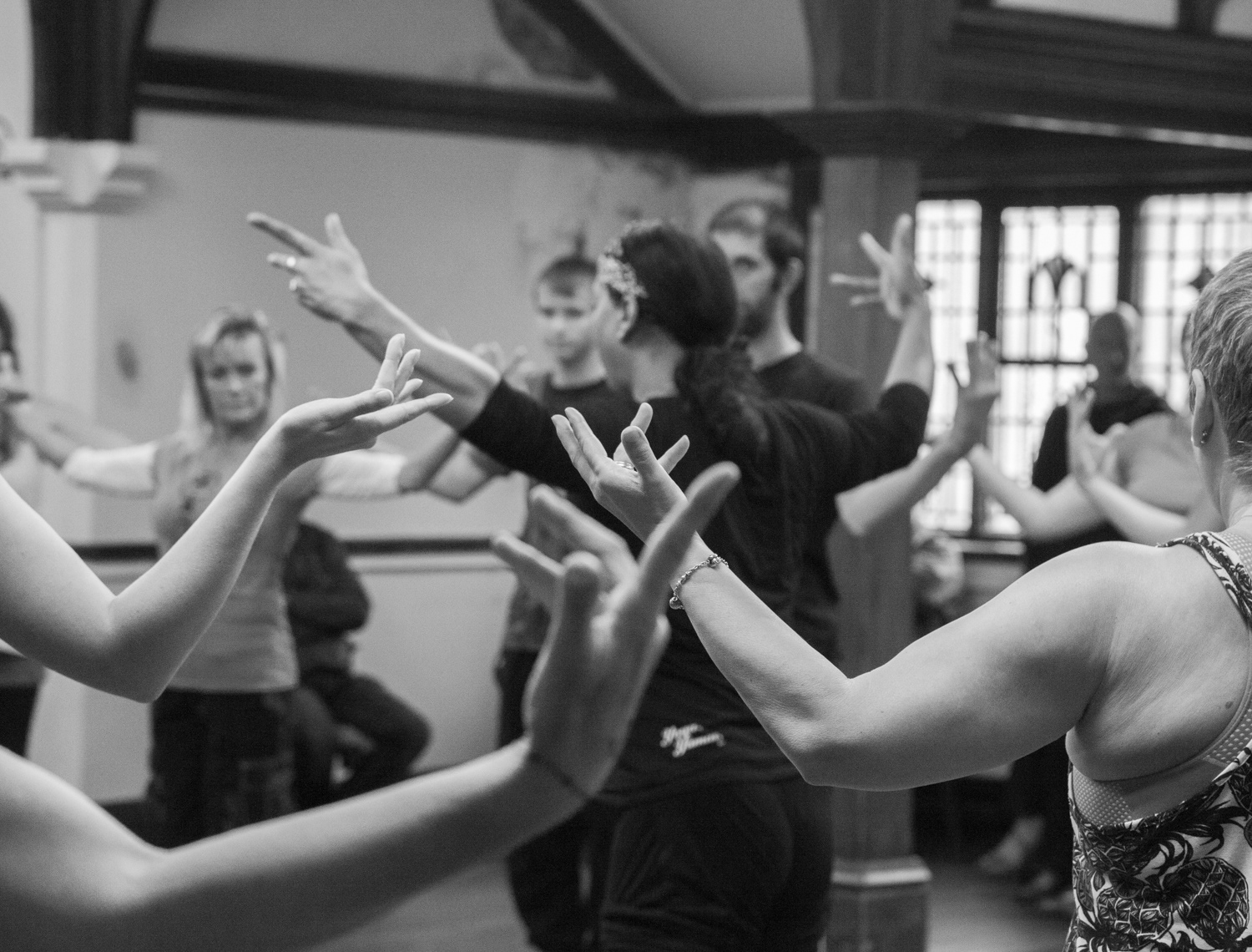 Rehearsal for Divas of Bollywood, Saltburn