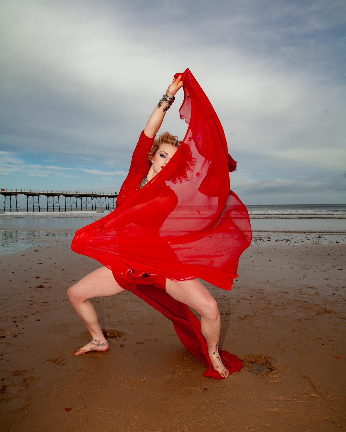 Shelley Eva Haden, Saltburn Beach