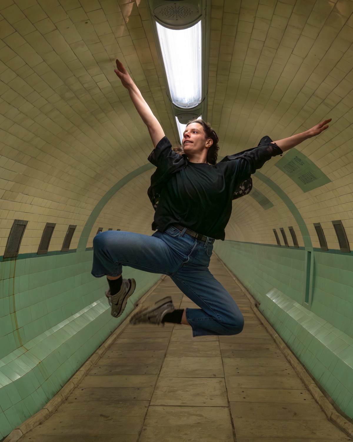 Jenny Chrisp, Tyne Pedestrian Tunnel