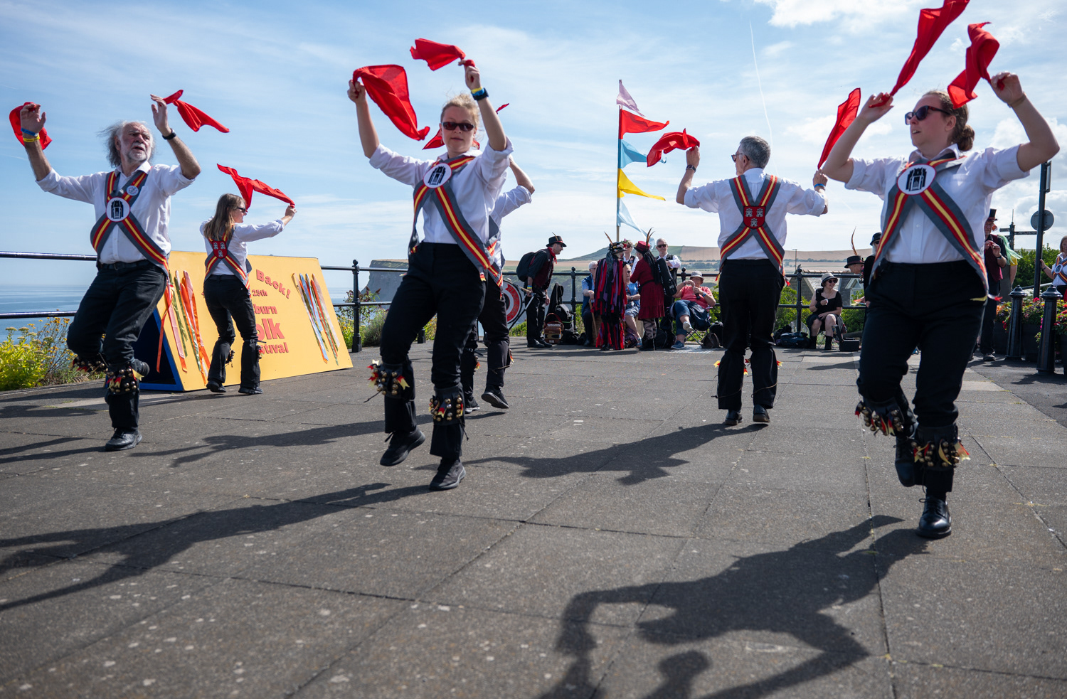 Morris Dancers, Saltburn Folk Festival