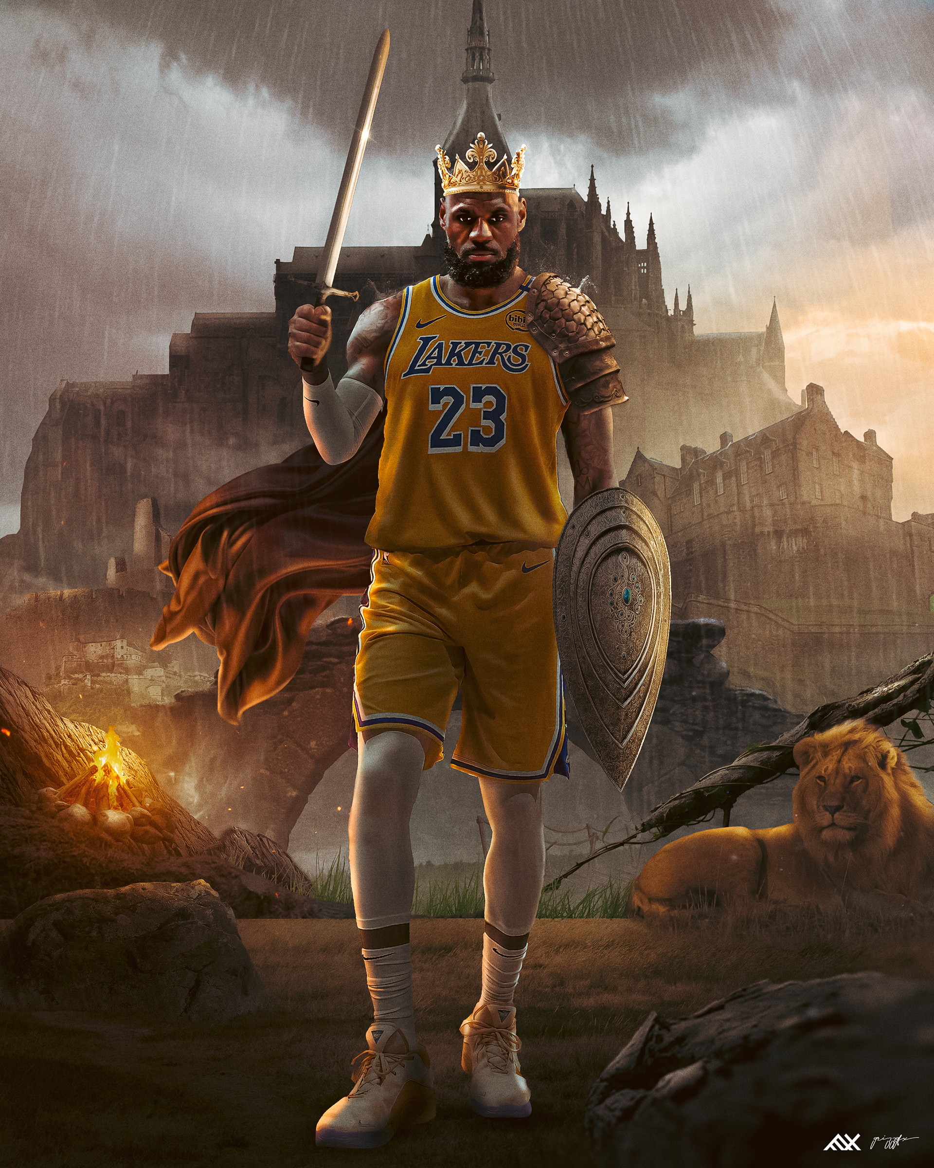 Collaboration with @grizz.gfx on IG