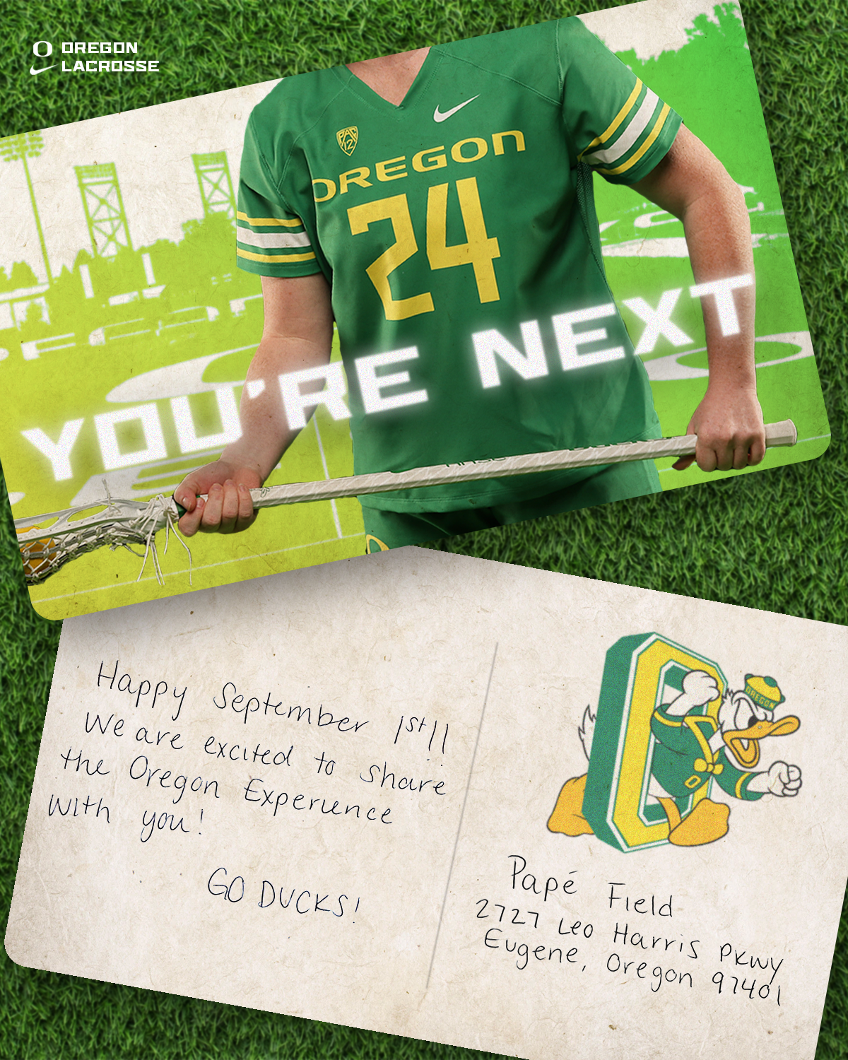 1st Day of Recruiting Class of 2024 for UO Women's Lacrosse