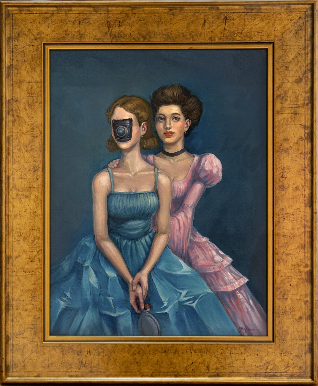 The Watcher - Oils on Canvas - SOLD