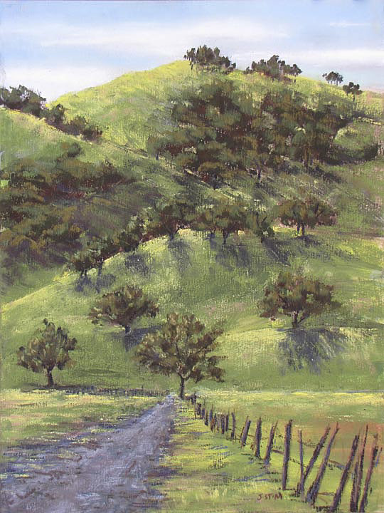 Ahh, California Winter  12 x 9