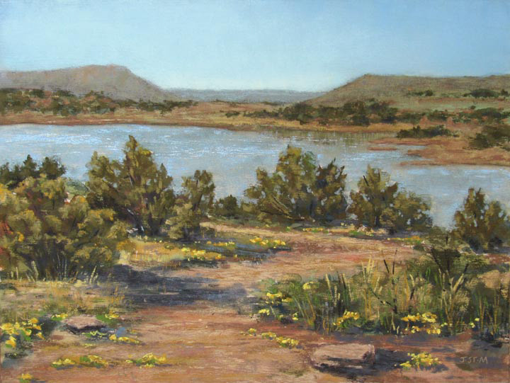 Path to the Lake  9 x 12