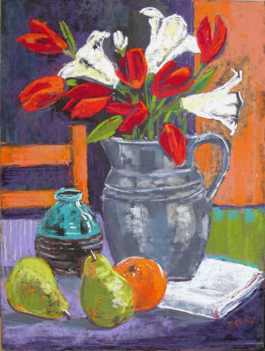 Spring Flowers 9 x 12