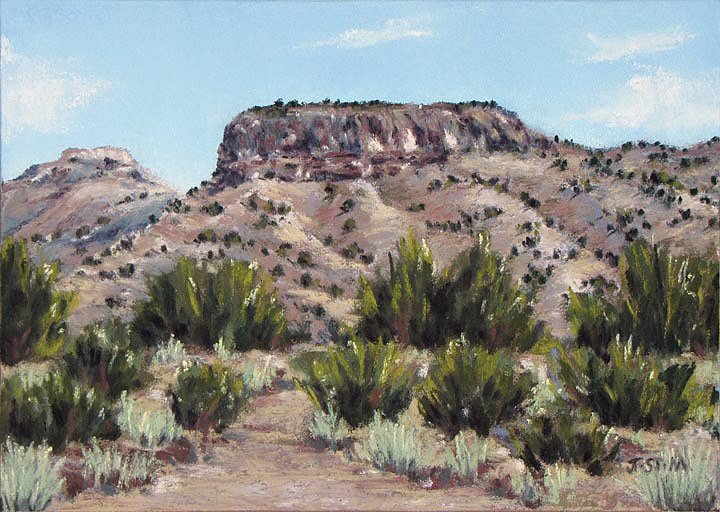 Midsummer Butte 5 x 7
