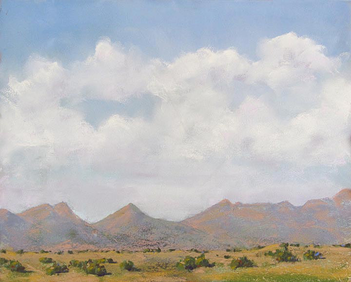 Clouds Over the Ortiz  8 x 10