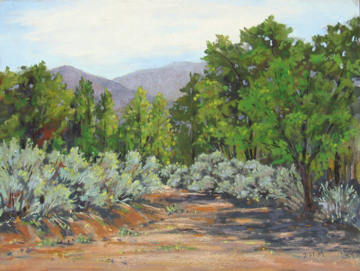 Springtime Arroyo  9 x 12