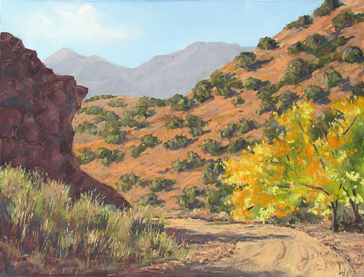 Cerrillos Hills 9 x 12