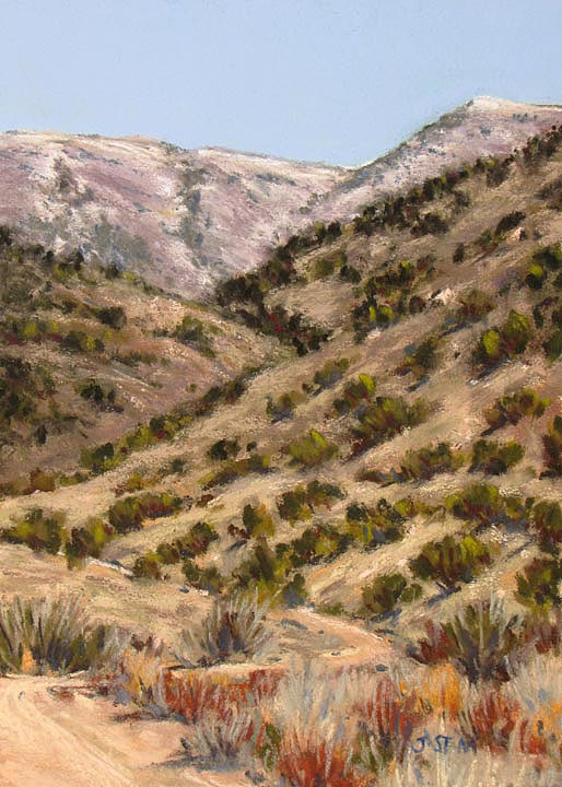 Spring Snow Sandia Foothills 7 x 5