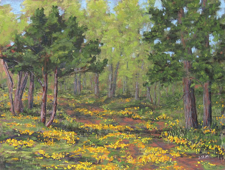 Dandelion Gold  9 x 12