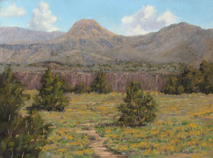 Path to the Precipice  9 x 12