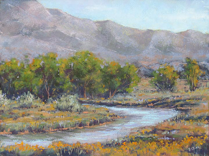 Autumn River 9 x 12