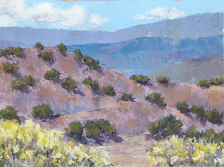 Near Ghost Ranch 9 x 12