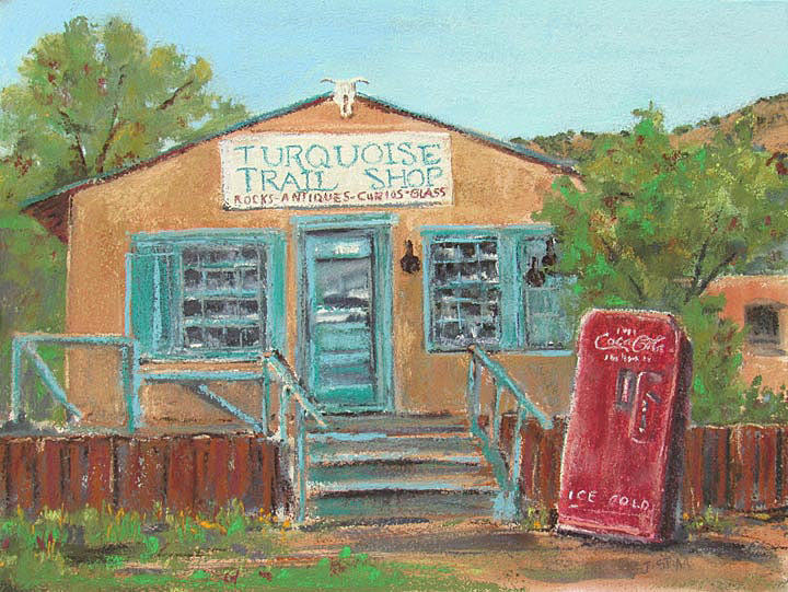 Turquoise Trail Shop 9 x 12