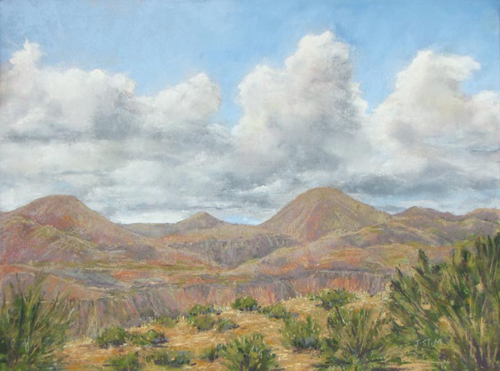 On the Precipice  9 x 12