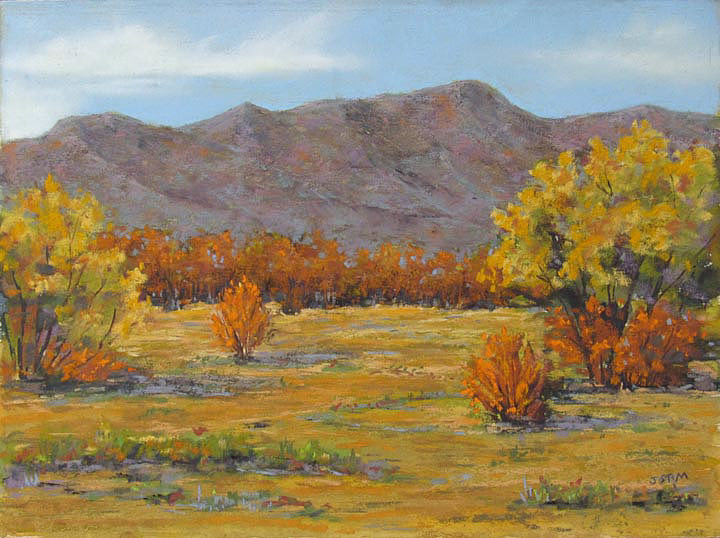 Golden Fields  9 x 12