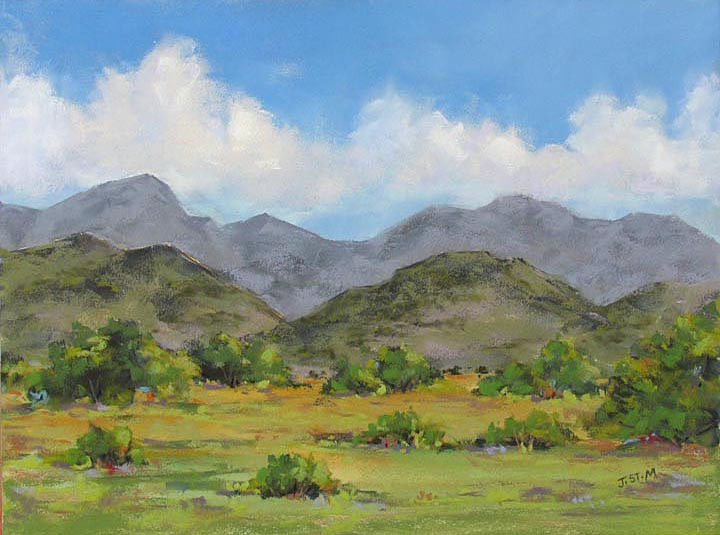 Summer Clouds  9 x 12