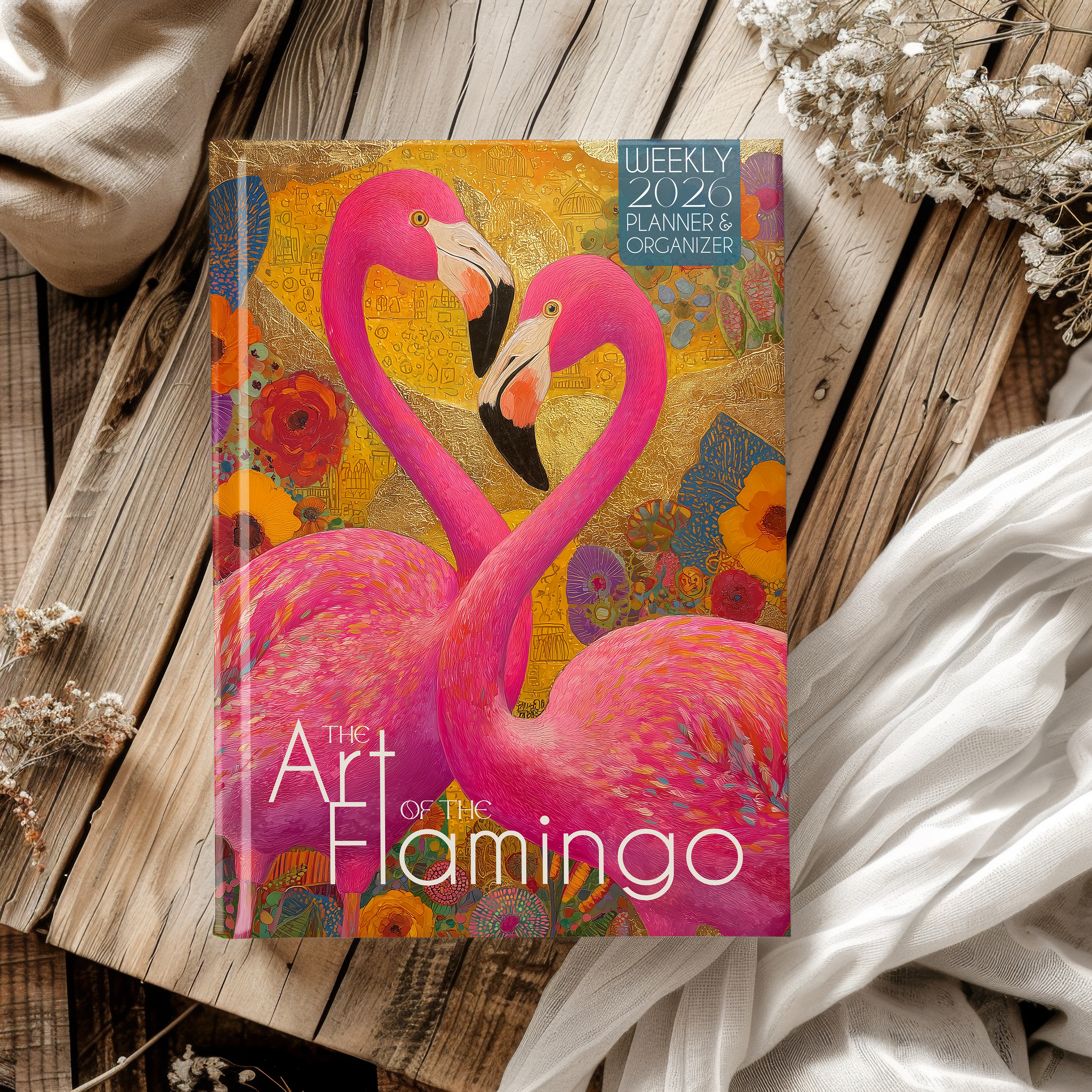 The Art of the Flamingo 2026 Weekly Planner and Organize