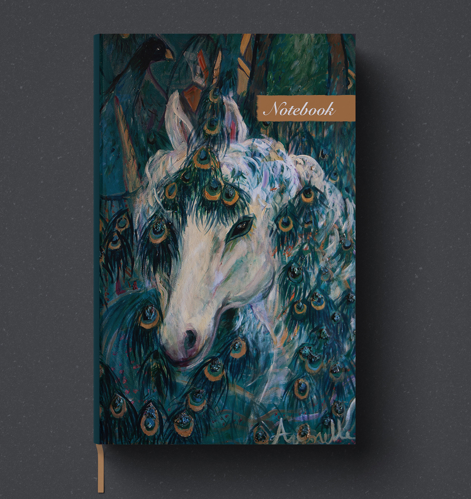 Notebook with Cover Art by Avonelle Kelsey