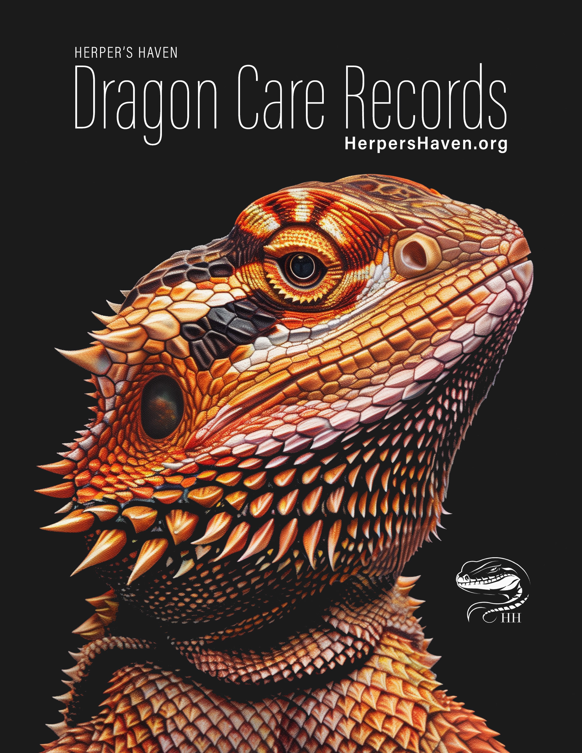 Pet store branded record books.