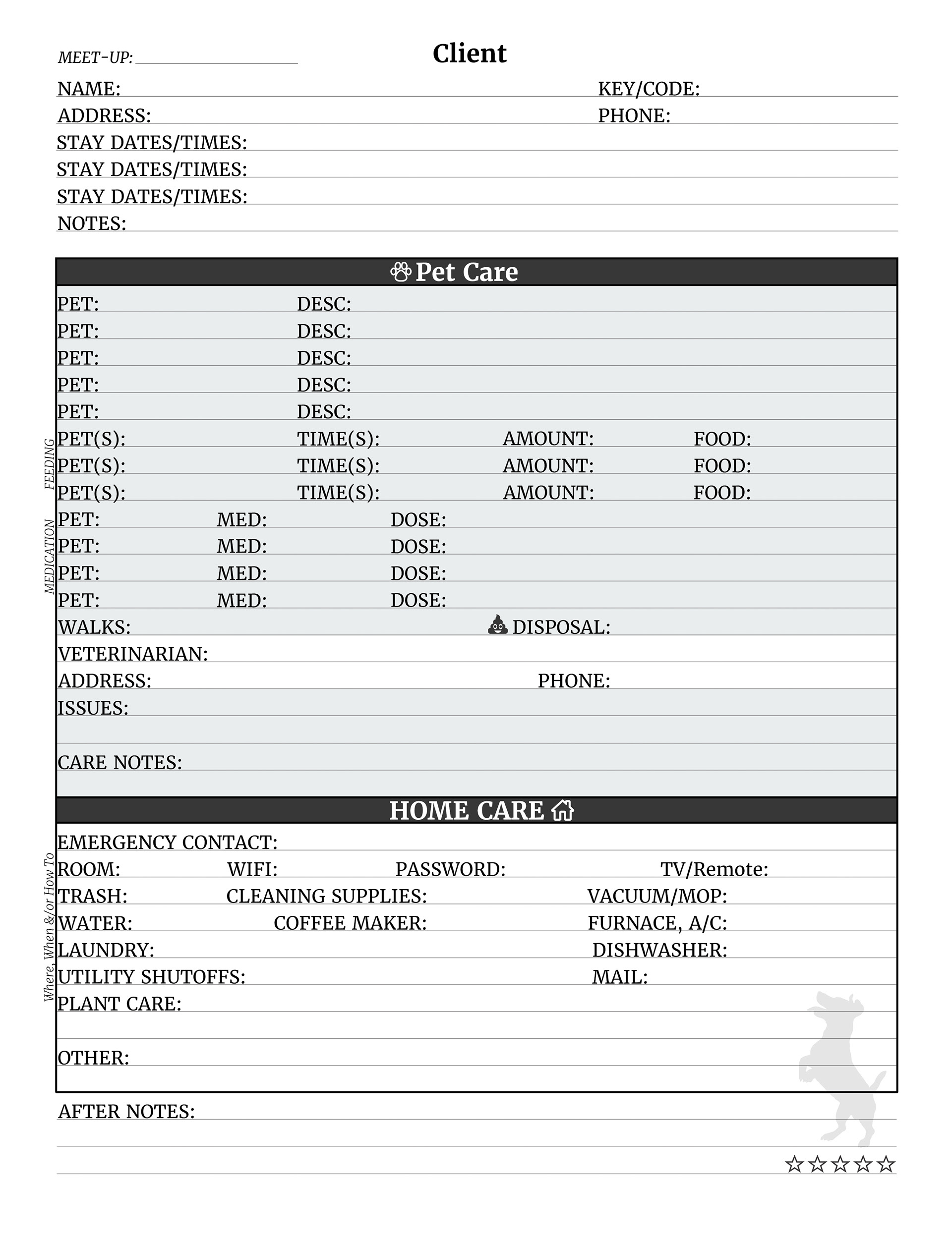 Custom pages can be detailed.