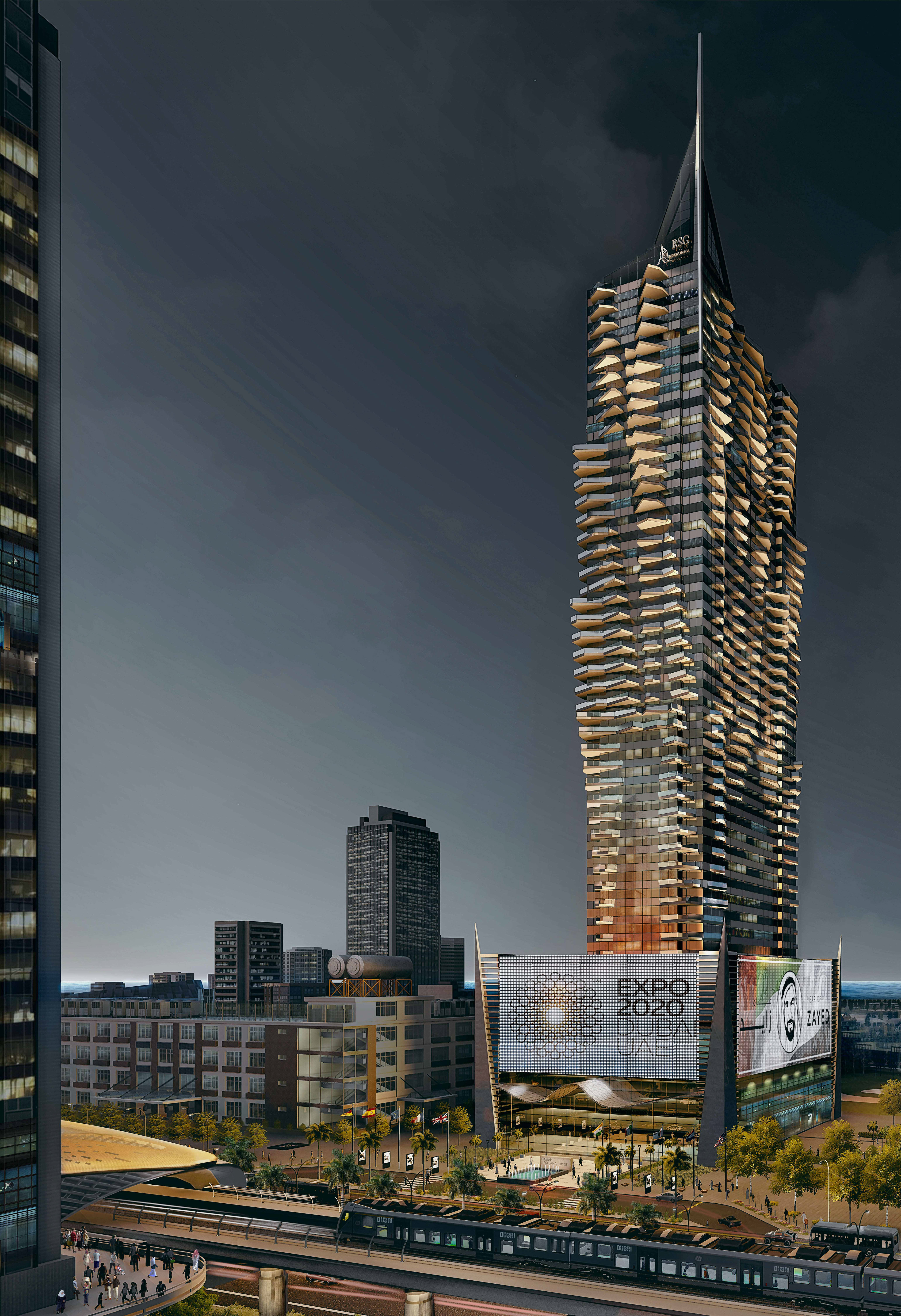 Scope of work :  Podium Design+Visualization