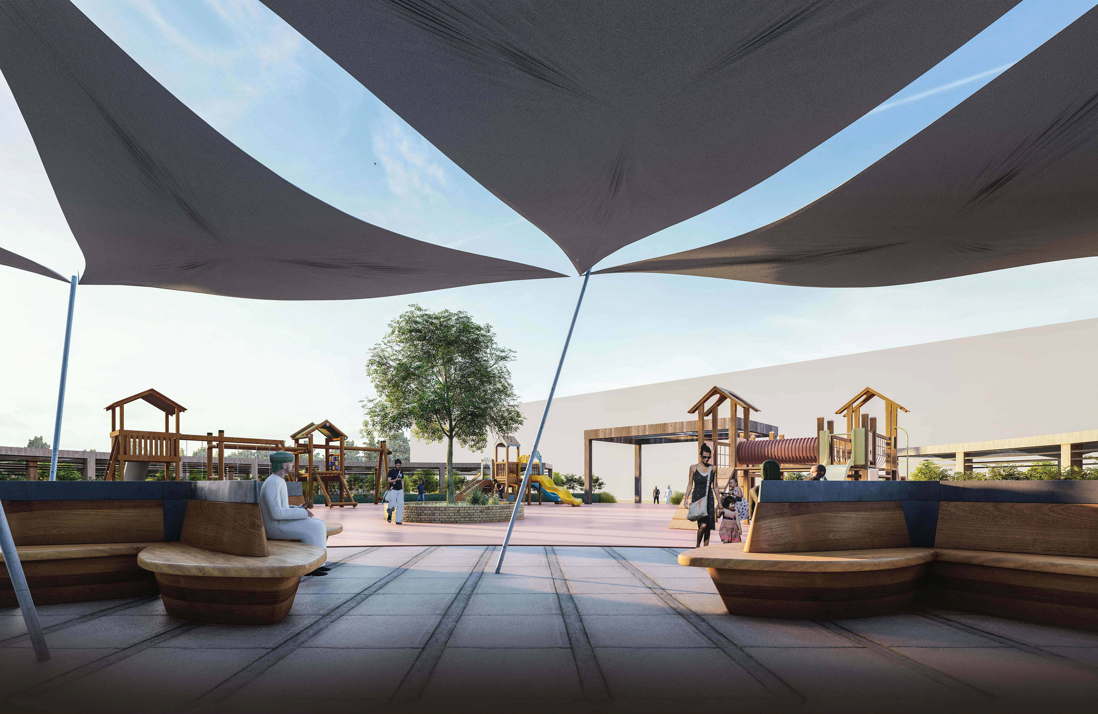 scope of work : landscape design + visualization