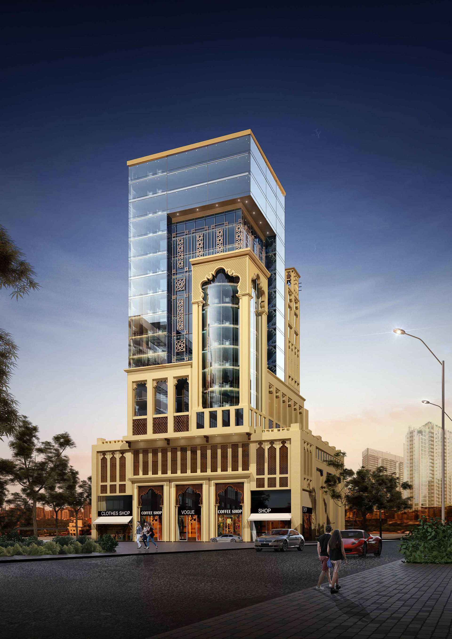 Scope of work : Design+Visualization