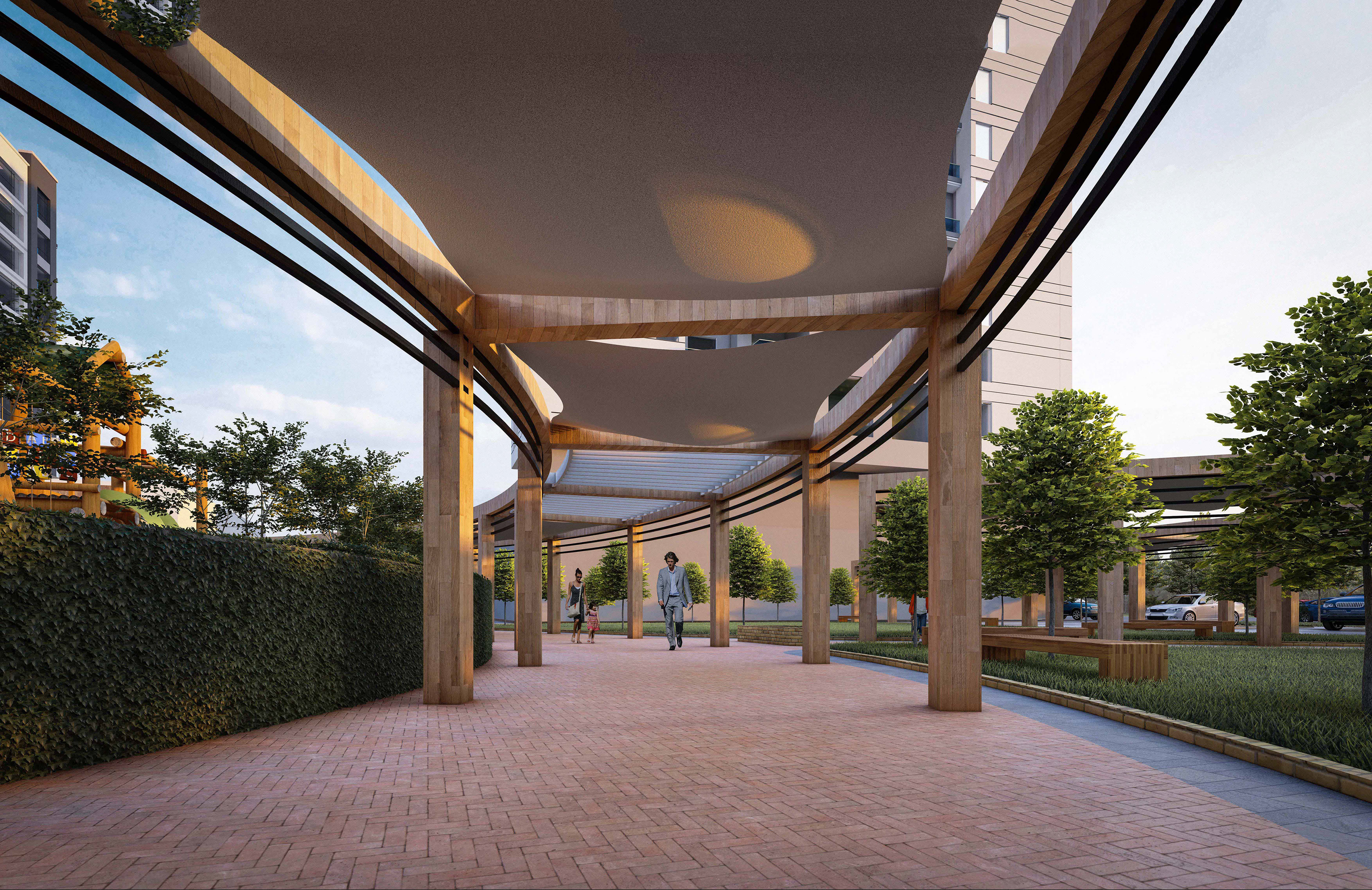 scope of work : landscape design + visualization