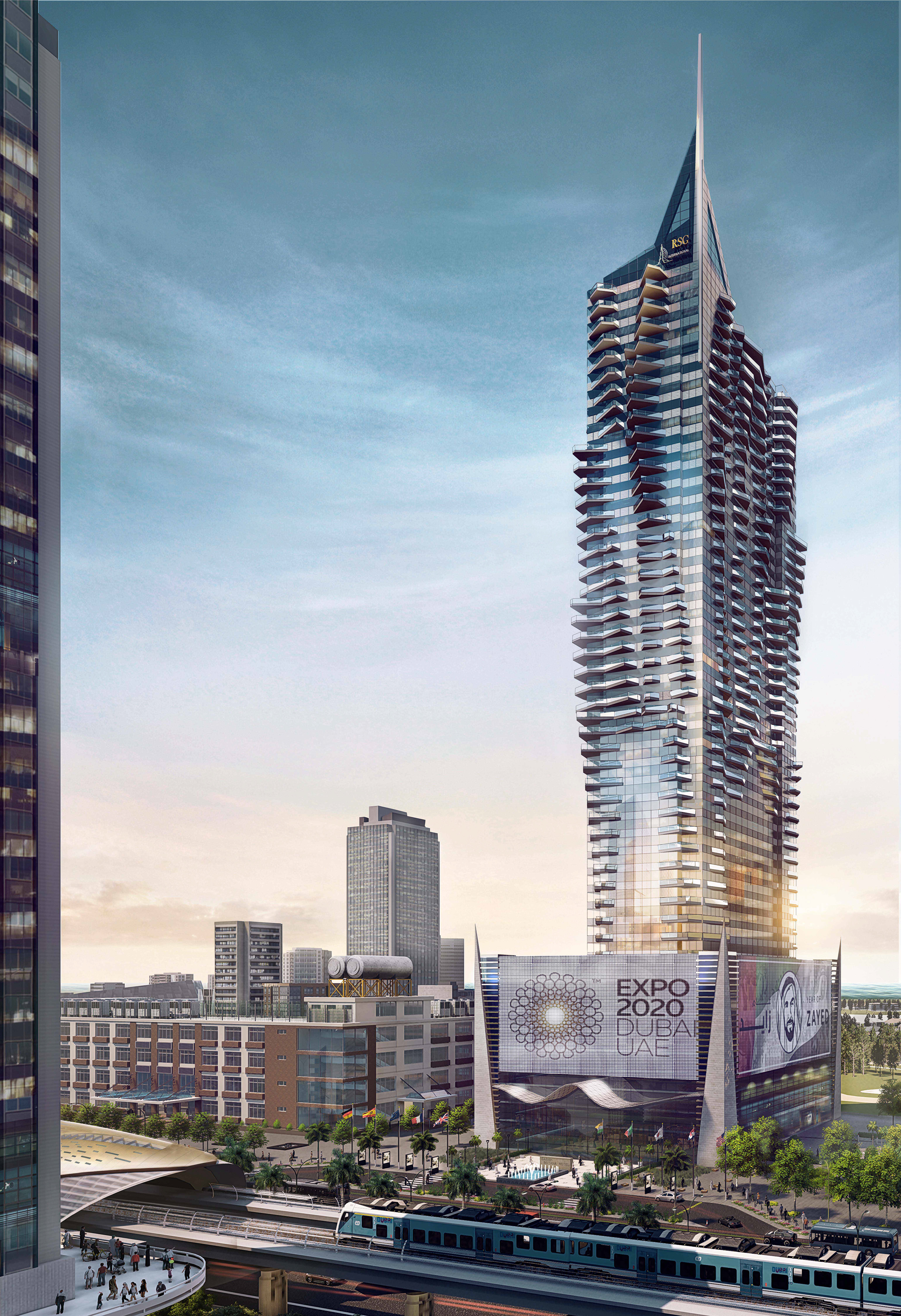 Scope of work : Podium Design+Visualization