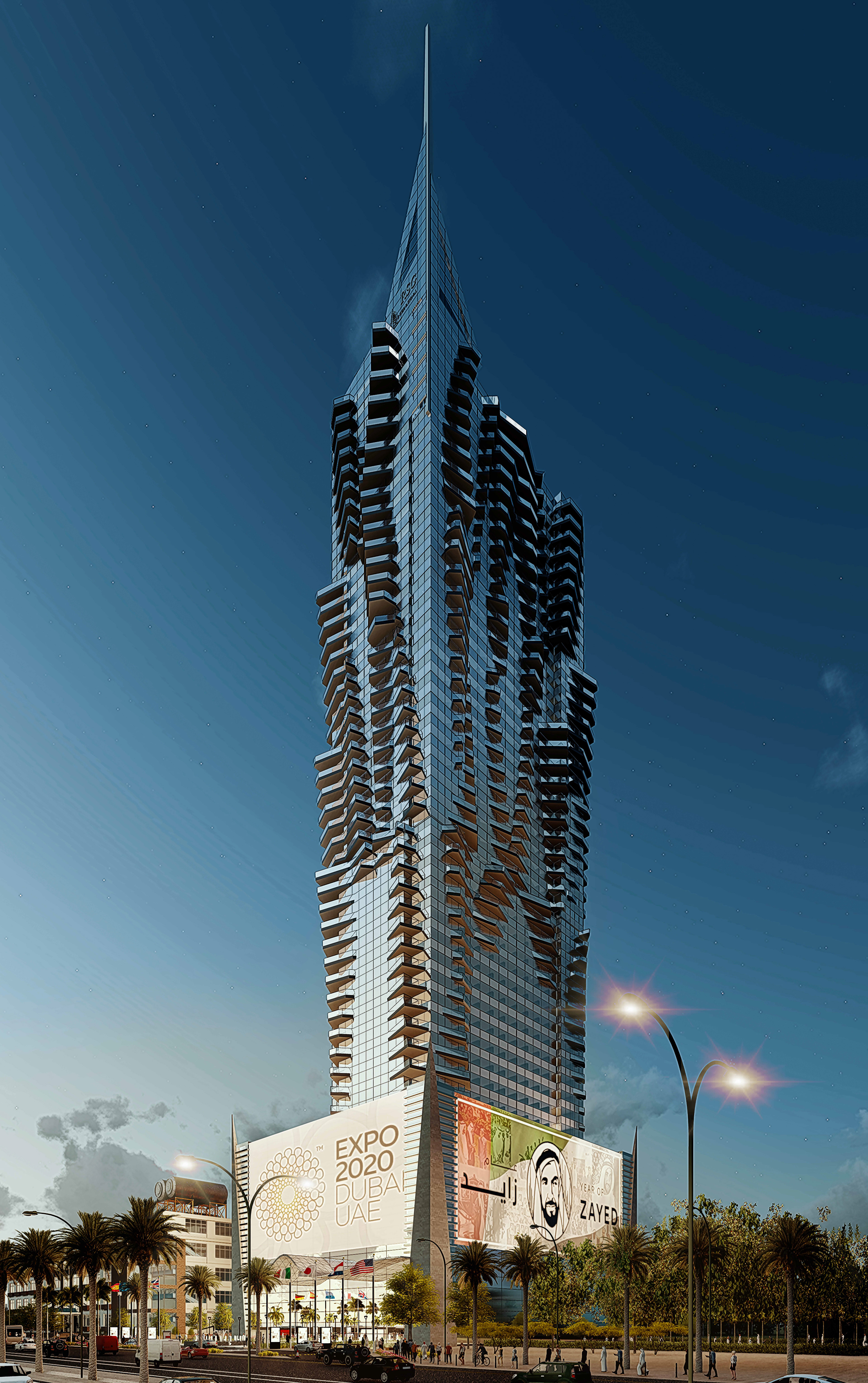 scope of work :podium design +  visualization