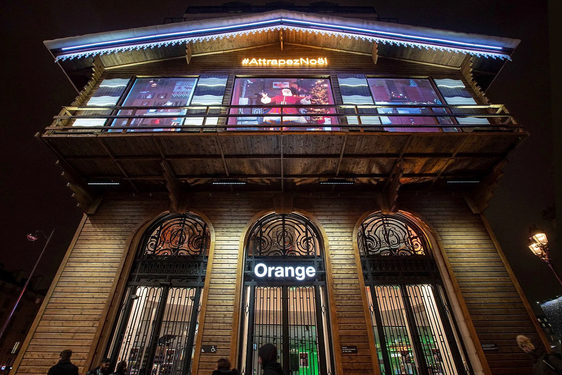 Orange - Attrapez Noël - Paris