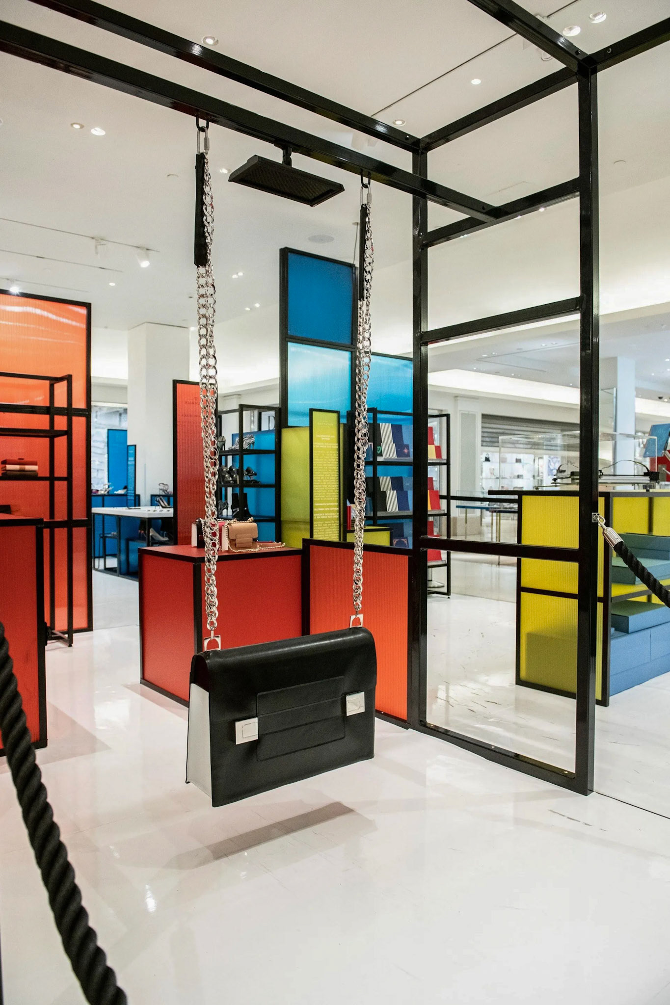 Delvaux - Swing at Le Bon Marché - Paris