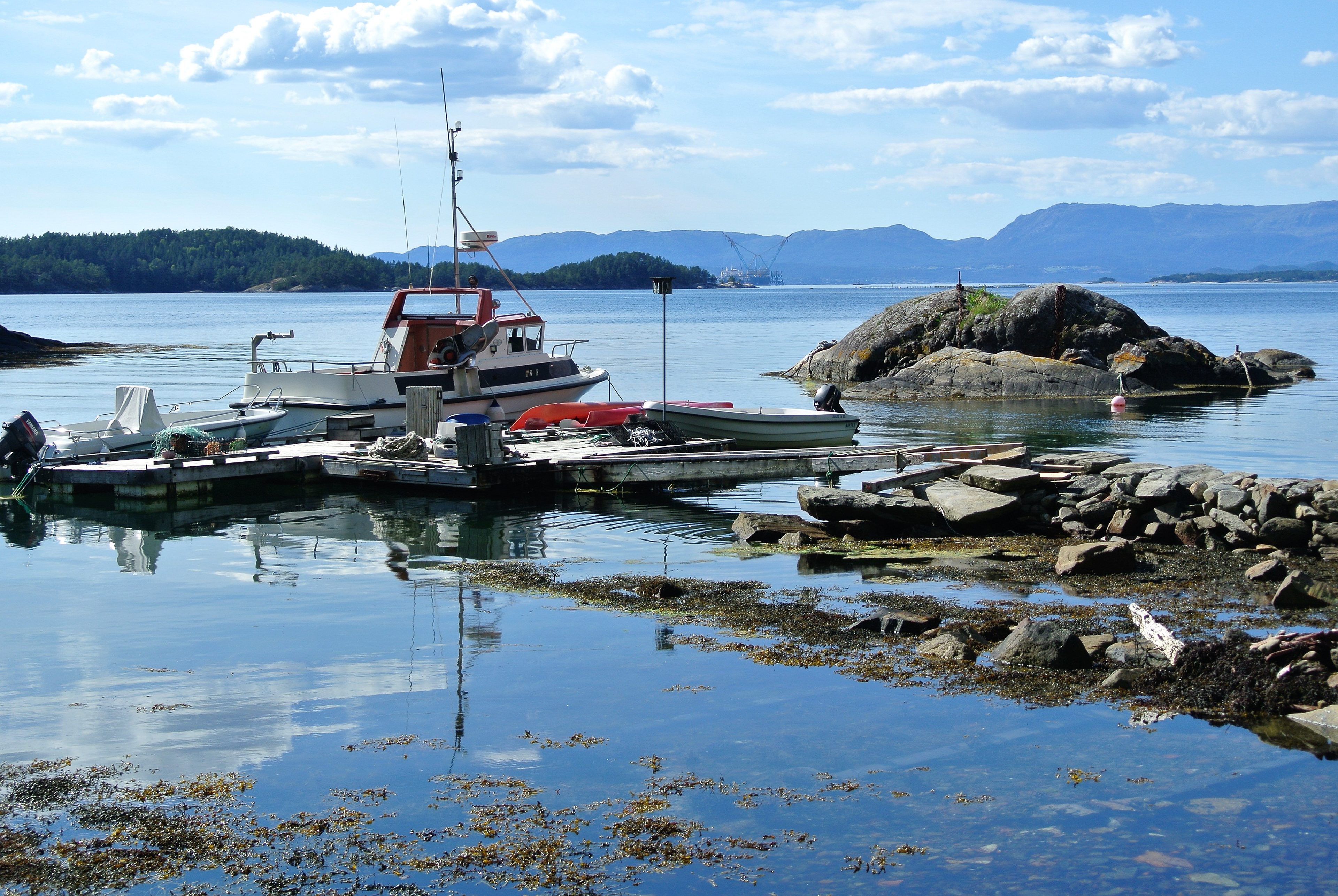 Båtliv i Fatlandshavnen