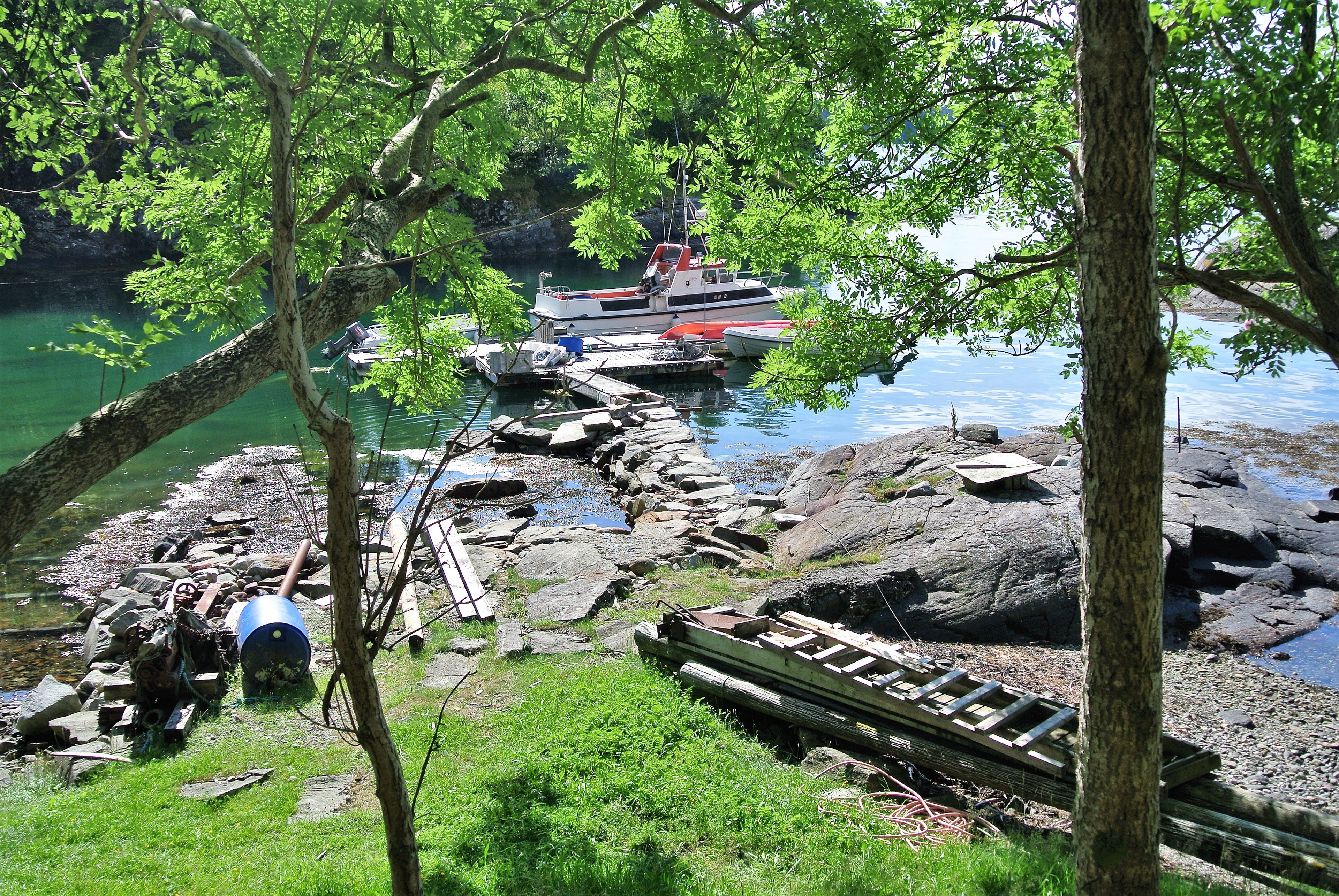 Svaberg i Fatlandshavnen