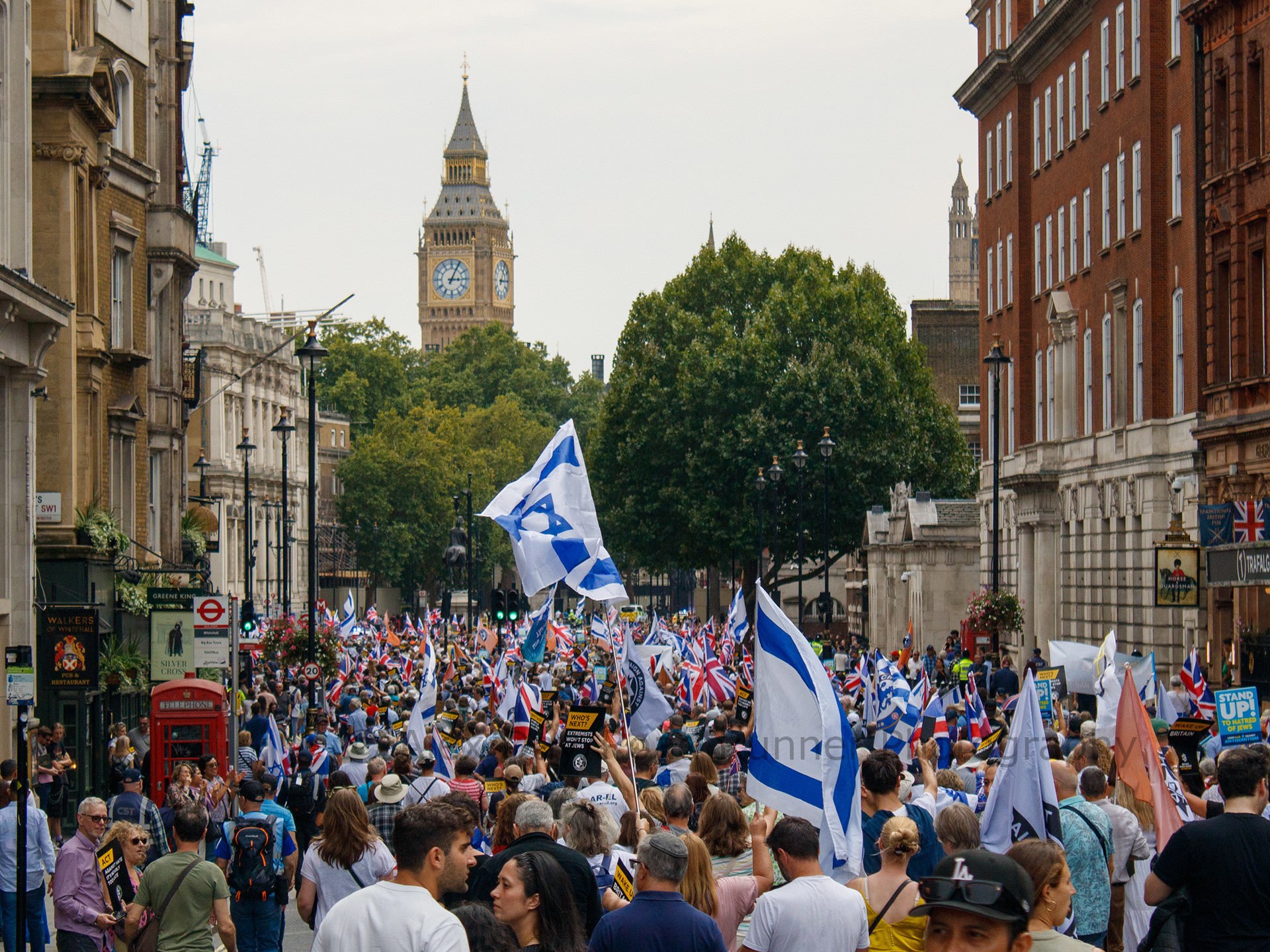 The National March Against Antisemitism