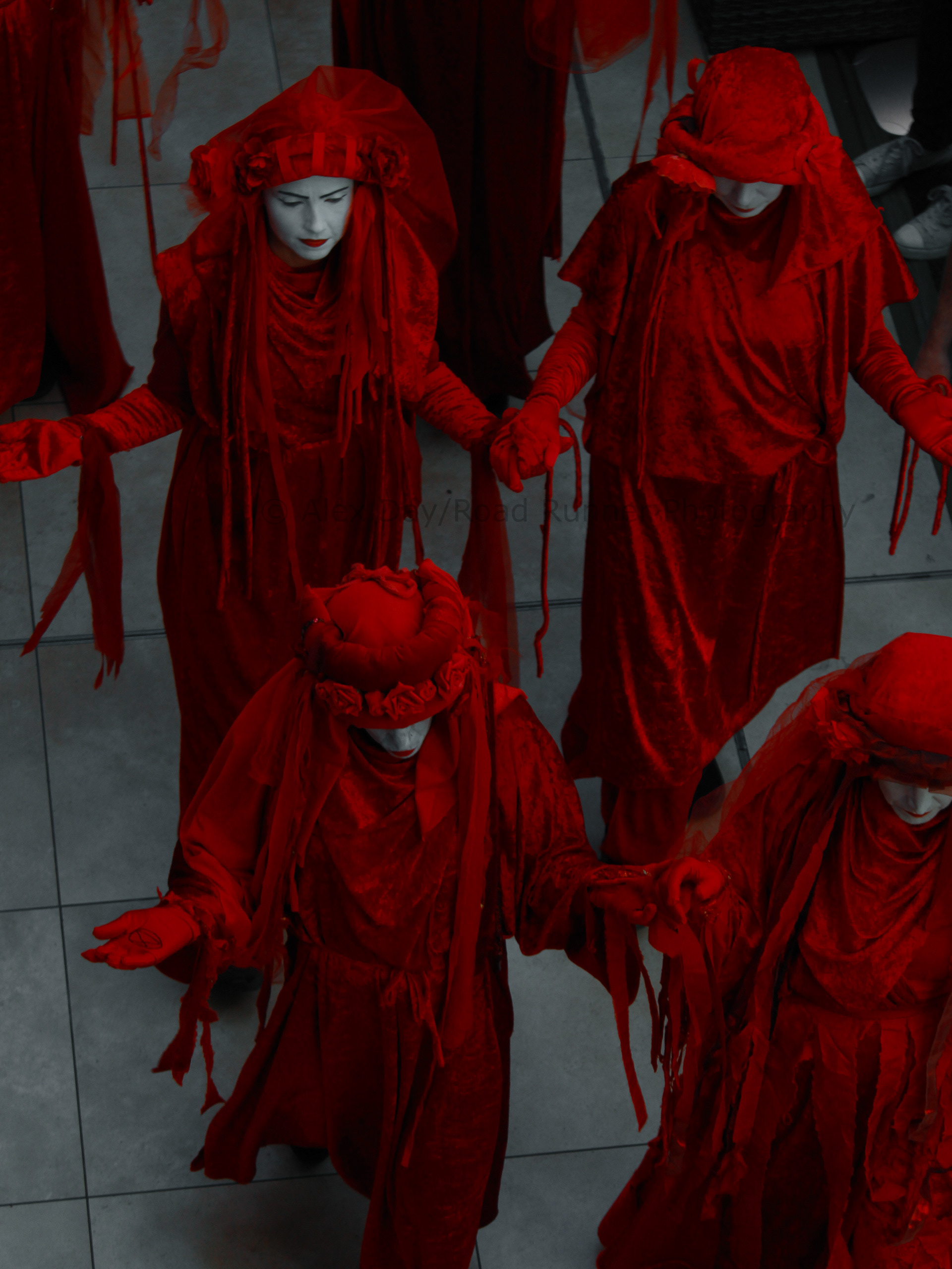 Red Rebel Brigade in Cambridge