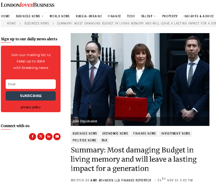 London Loves Business