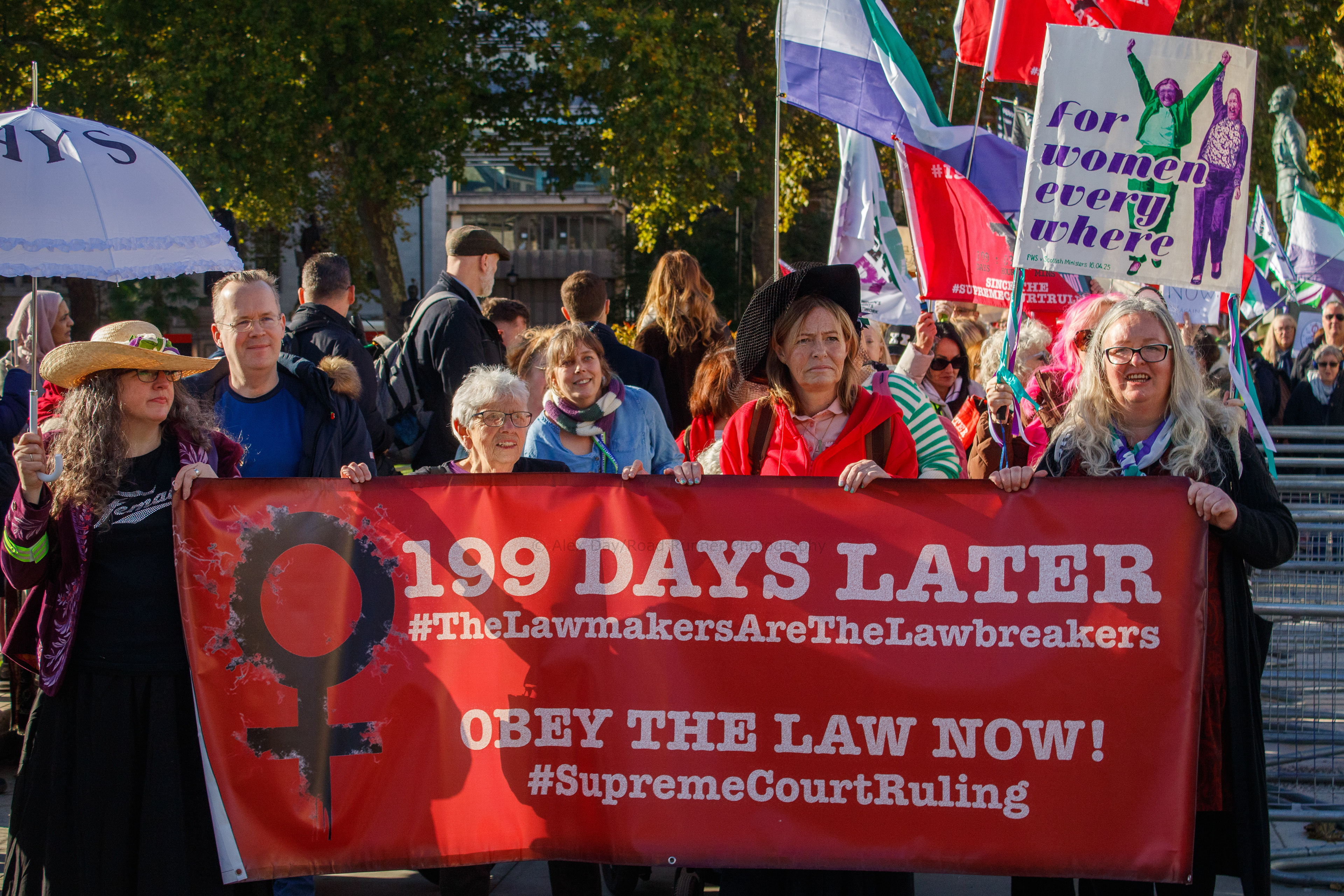 No Men in Women's Prisons march in London