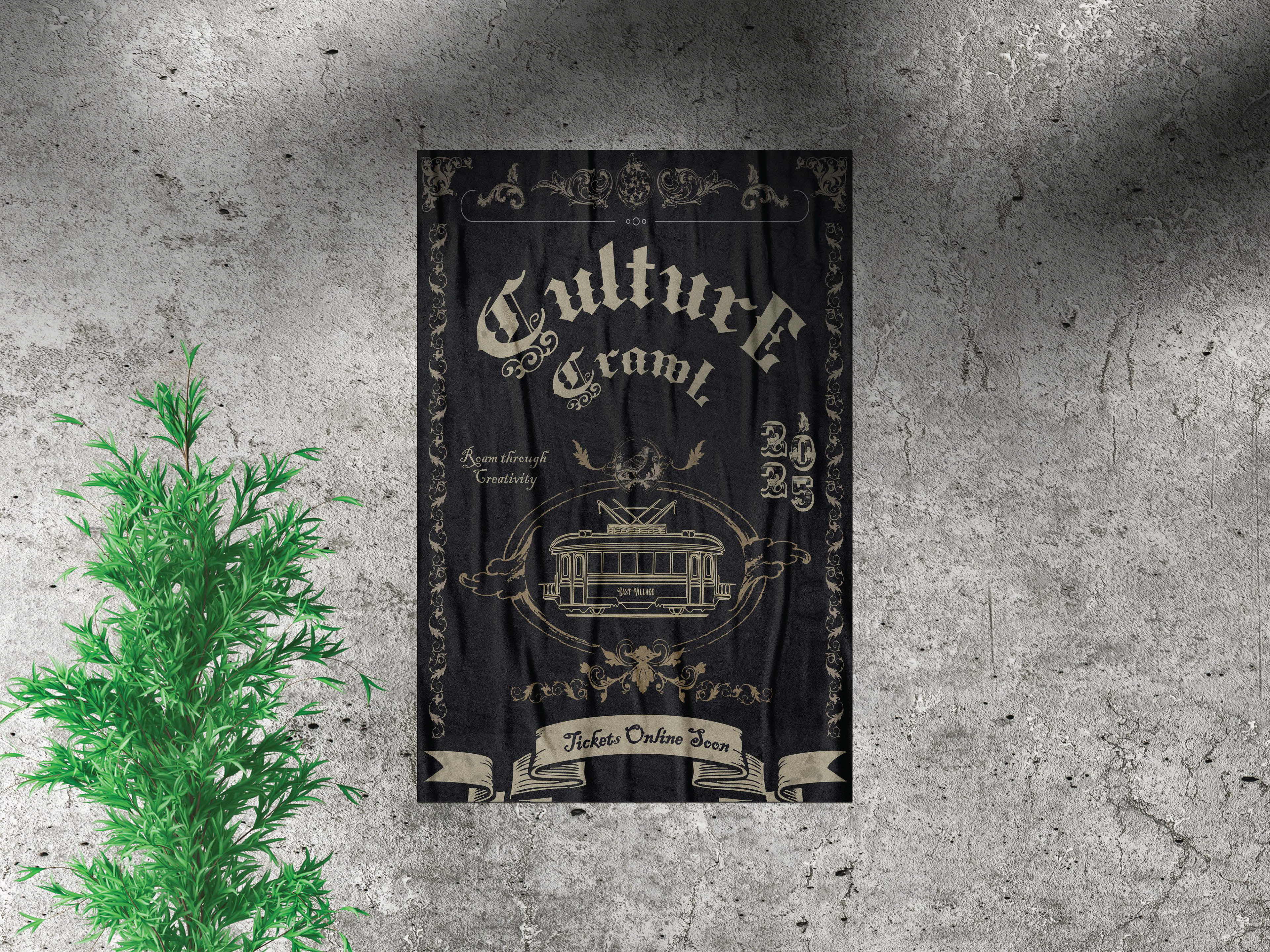 Victorian Style Poster Design