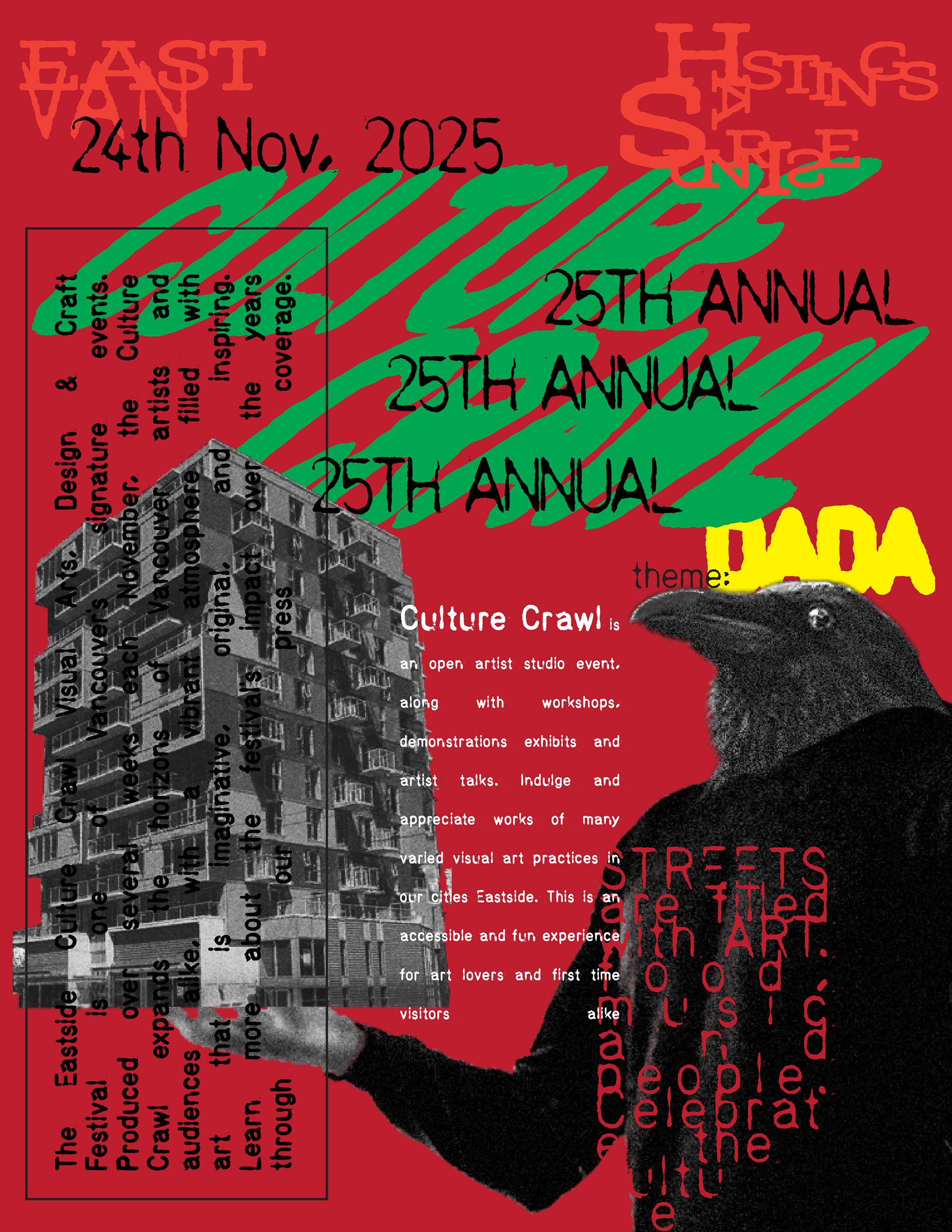 Dada + Surrealism Poster Design
