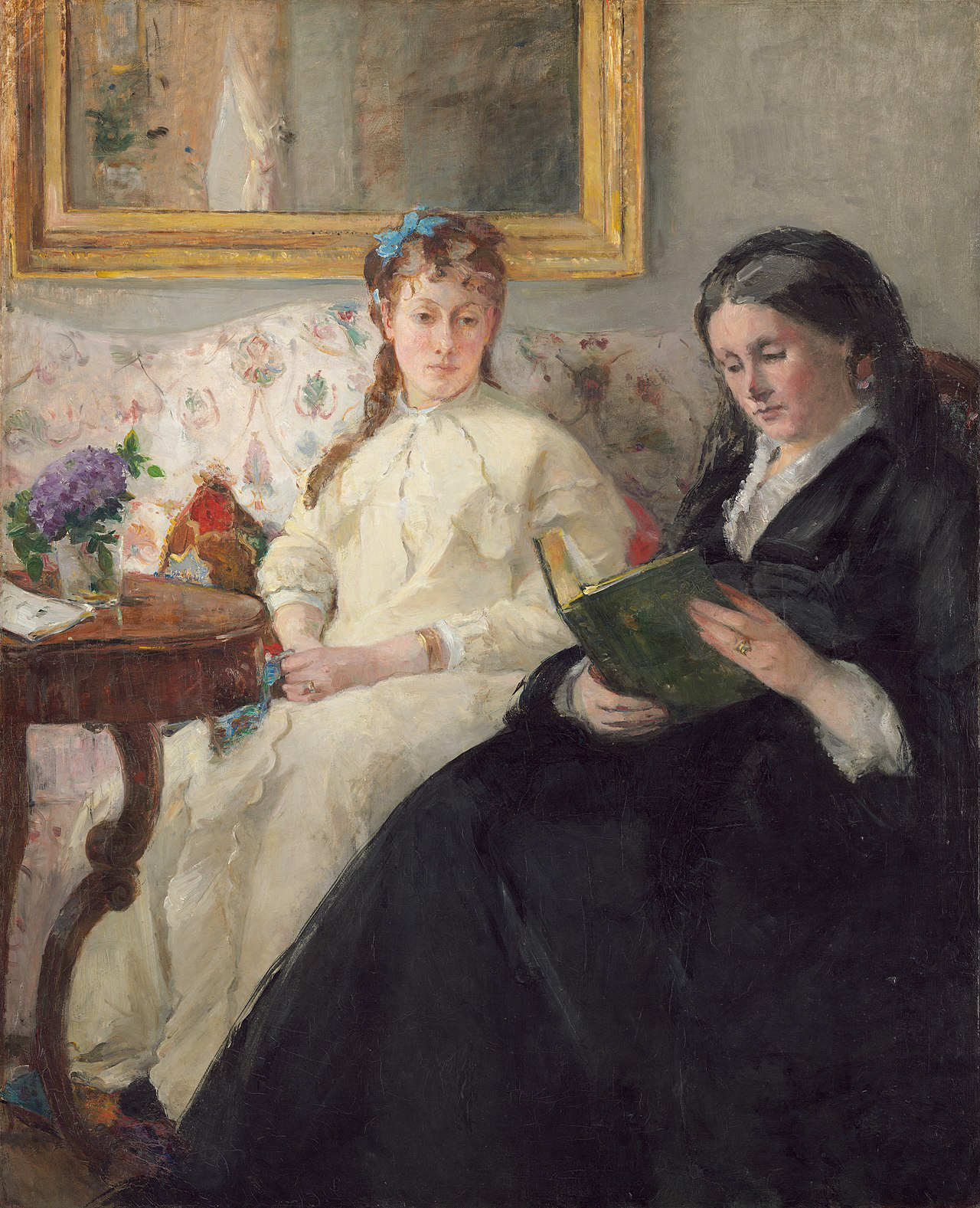 Das von Manet überarbeitete Morisot-Gemälde (1869/1870)