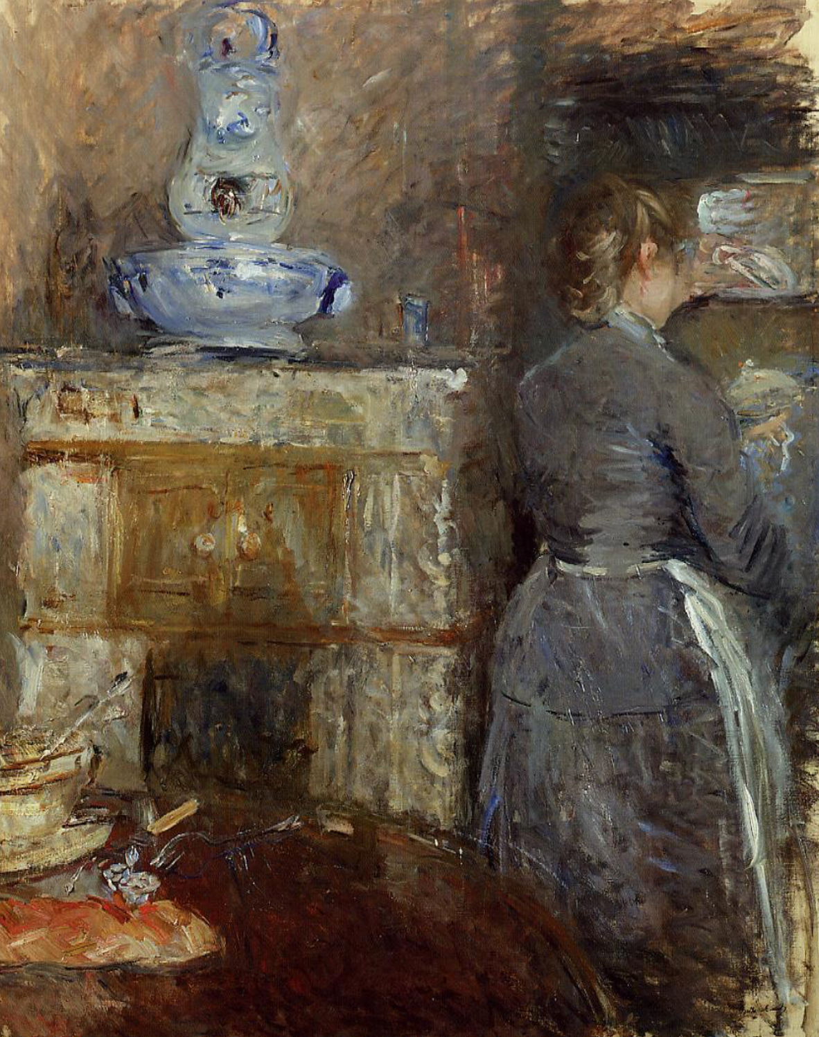 The Rouart's Dining Room (1880)