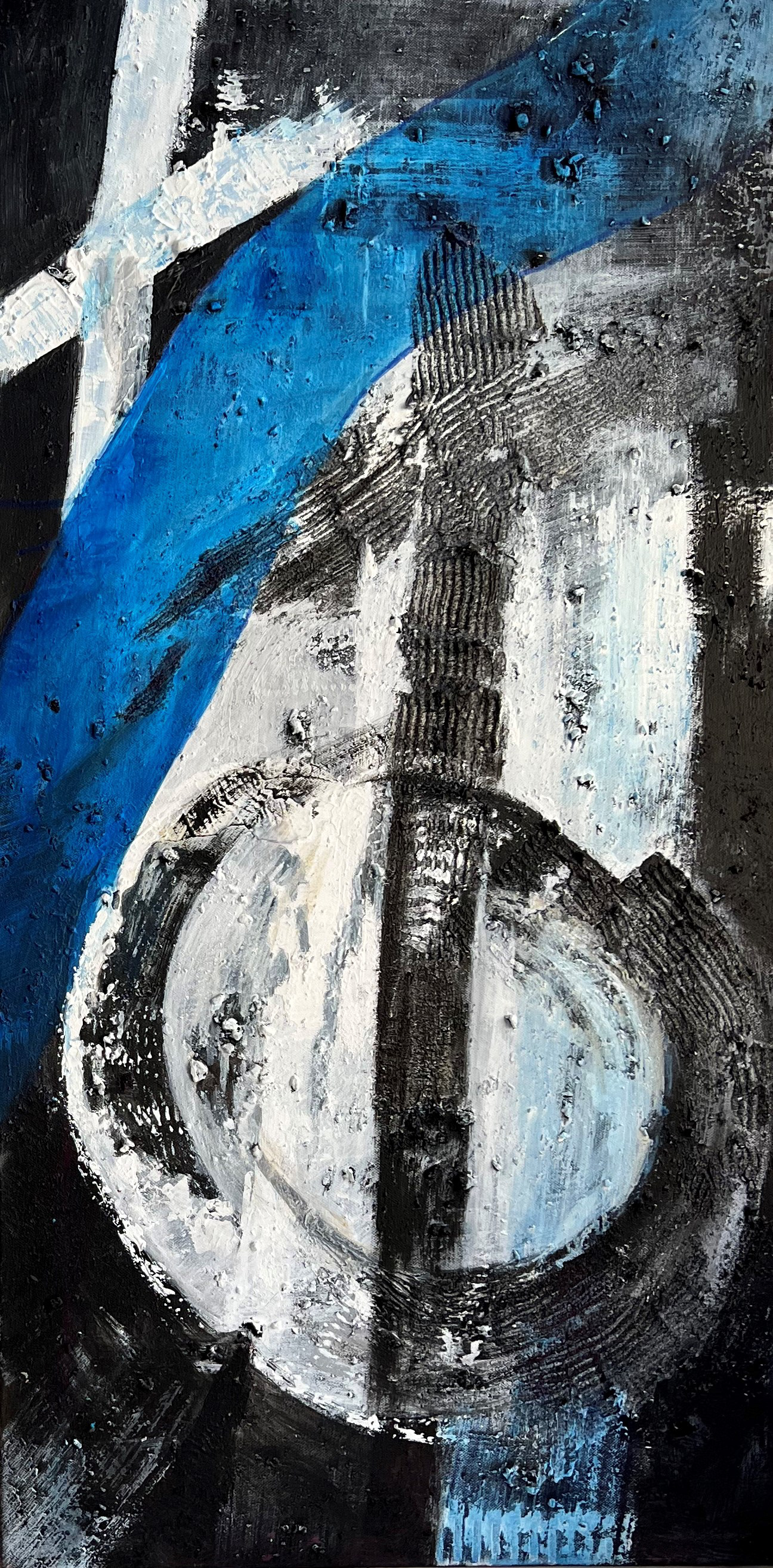 Ohne Titel | Mischtechnik auf Leinwand | 50x100 cm